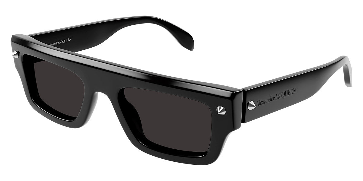 Alexander McQueen Black and Blue Gradient Square Sunglasses Alexander McQueen AM0505S 001 Sunglasses - US main image 2