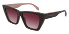 Alexander McQueen® AM0299S AM0299S 004 54 - 004-Burgundy