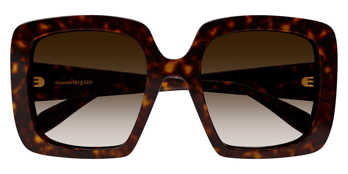 Alexander McQueen® AM0378S Oversize Sunglasses EuroOptica™ display picture 3