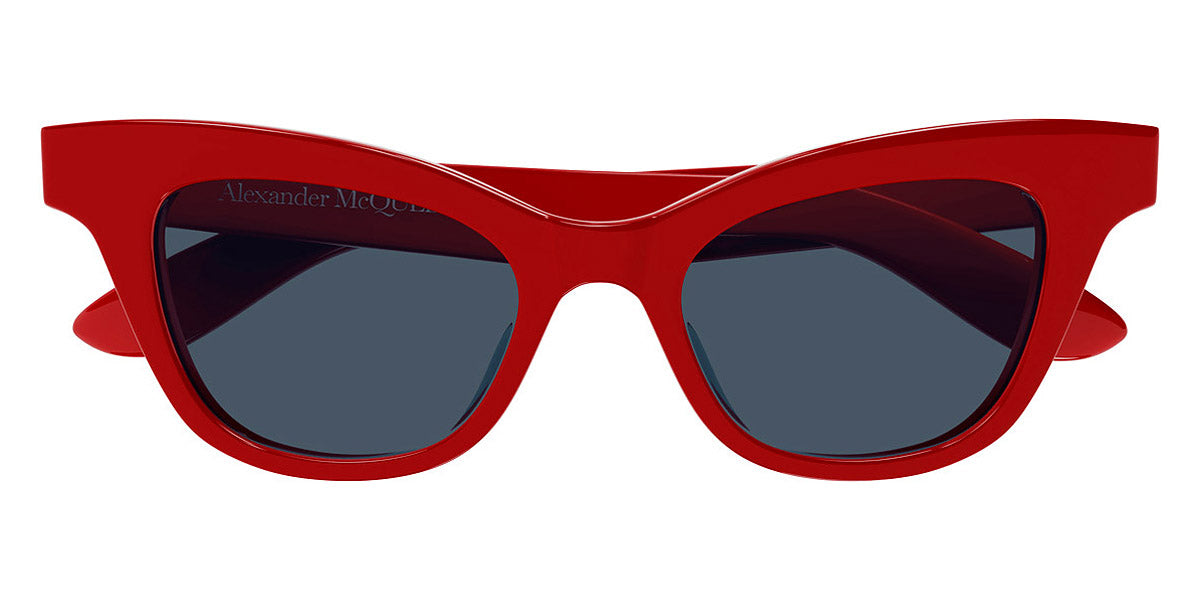 ALEXANDER MCQUEEN Red Acetate Frame Cat-Eye Sunglasses - 4147 Alexander McQueen® AM0381S Cat-Eye Sunglasses EuroOptica™ main image 2