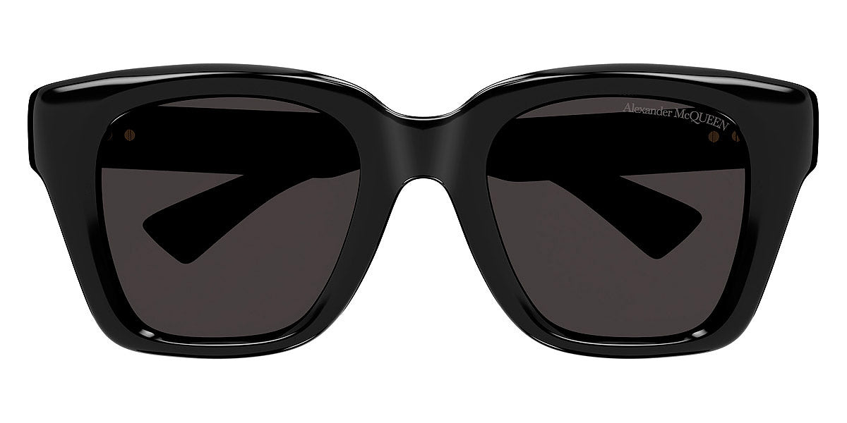 ALEXANDER MCQUEEN ブラックサングラス Alexander McQueen® AM0432SA Wayfarer Sunglasses EuroOptica™