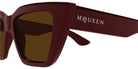 Alexander McQueen® AM0507S AM0507S 003 52 - 003-Burgundy