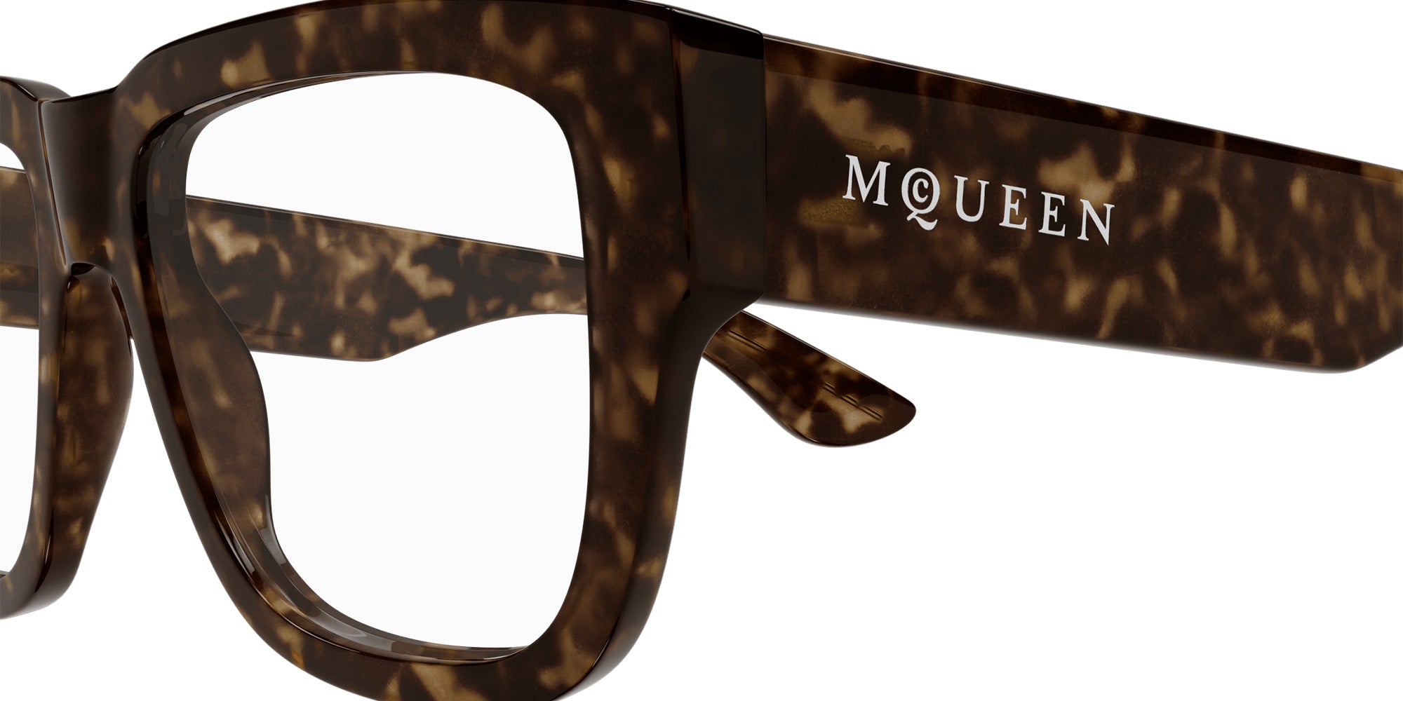 Alexander McQueen® AM0510O AM0510O 002 55 - 002-Havana