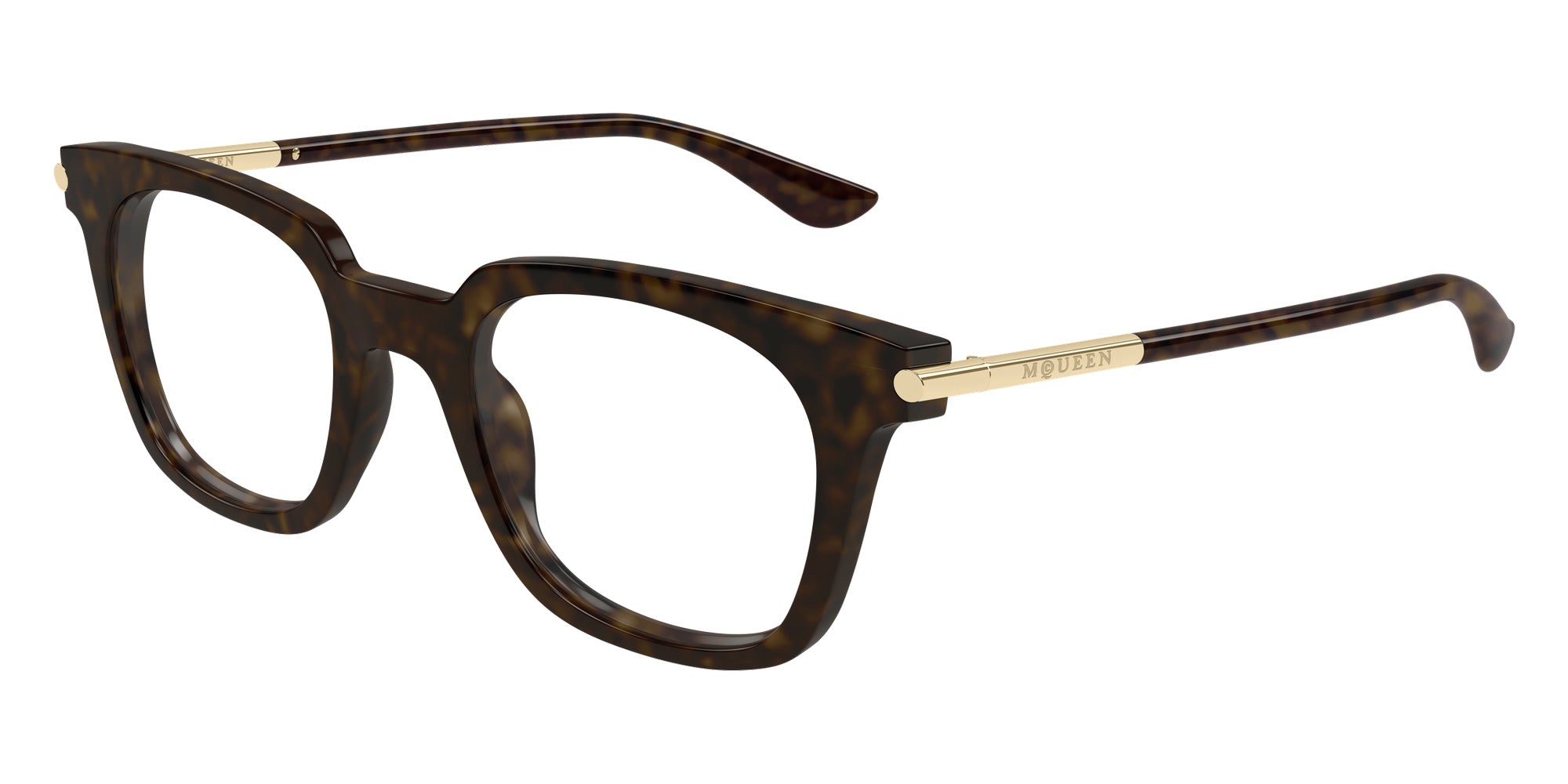 Alexander McQueen® AM0521O AM0521O 002 48 - 002-Havana
