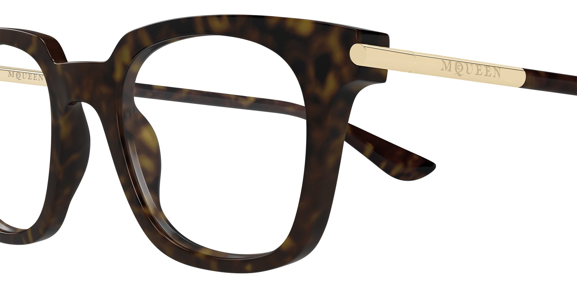 Alexander McQueen® AM0521O AM0521O 002 48 - 002-Havana