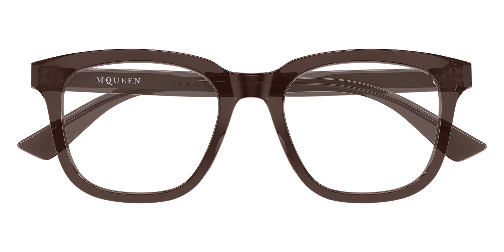Alexander McQueen® AM0539O AM0539O 005 52 - 005-Brown