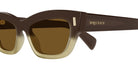 Alexander McQueen® AM0548S AM0548S 004 52 - 004-Brown