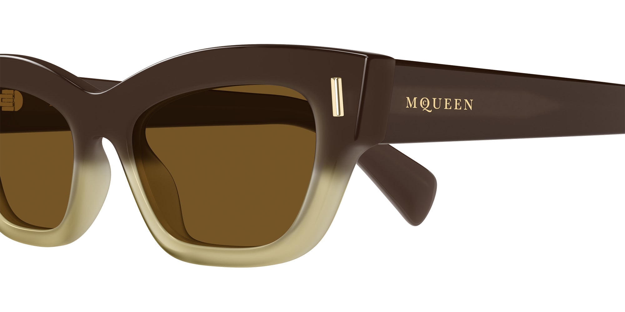 Alexander McQueen® AM0548S AM0548S 004 52 - 004-Brown