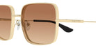 Alexander McQueen® AM0564S AM0564S 002 55 - 002-Gold