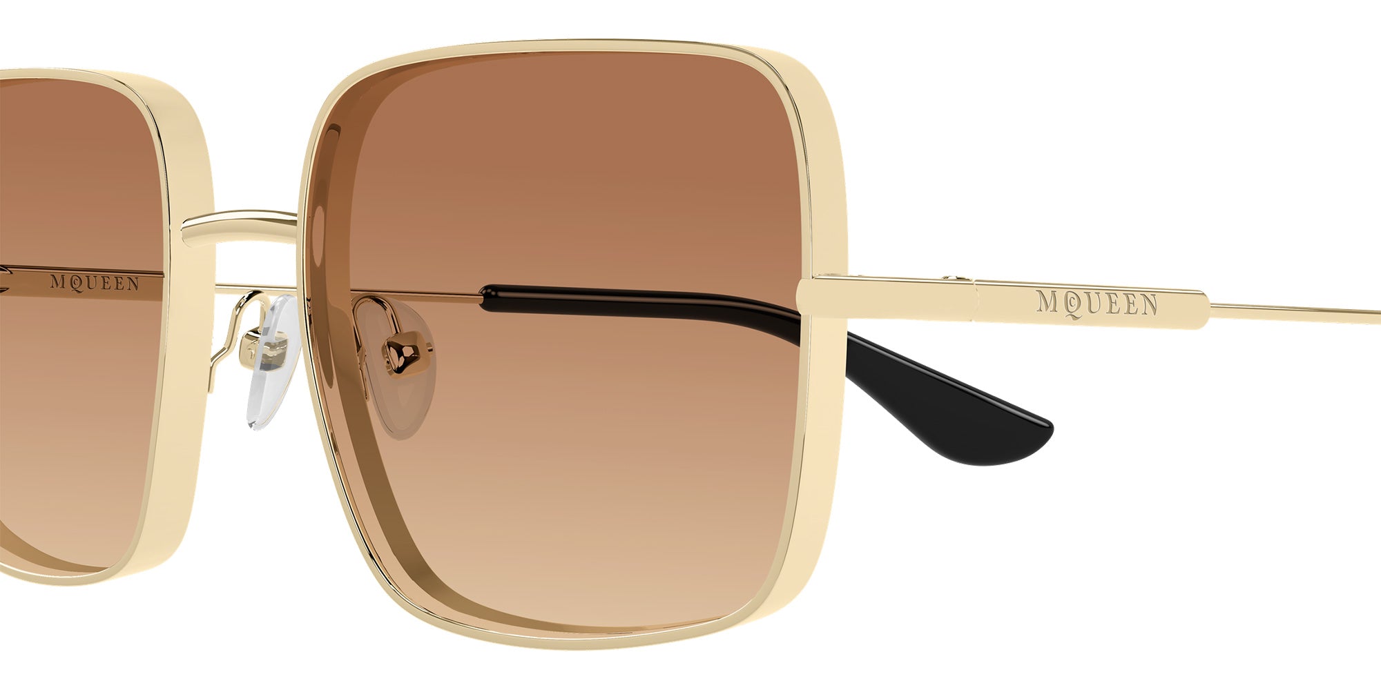 Alexander McQueen® AM0564S AM0564S 002 55 - 002-Gold