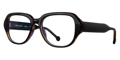 L.A.Eyeworks® AMARO LA AMARO 1025 53 - Pitch Black Eyeglasses