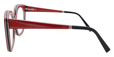 Gold & Wood® ANA G&W ANA 41 54 - 41 - Glossywood/Cherry Red Bolivar/Grey Bolivar Eyeglasses