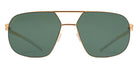 Mykita® ANGUS MYK ANGUS Champagne Gold/Black / Polarized Pro Green 15 56 - Champagne Gold/Black / Polarized Pro Green 15 Sunglasses