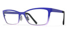 Blackfin® ANNA BAY BLF ANNA BAY 1496 53 - Blue-Lilac Gradient/Blue Eyeglasses