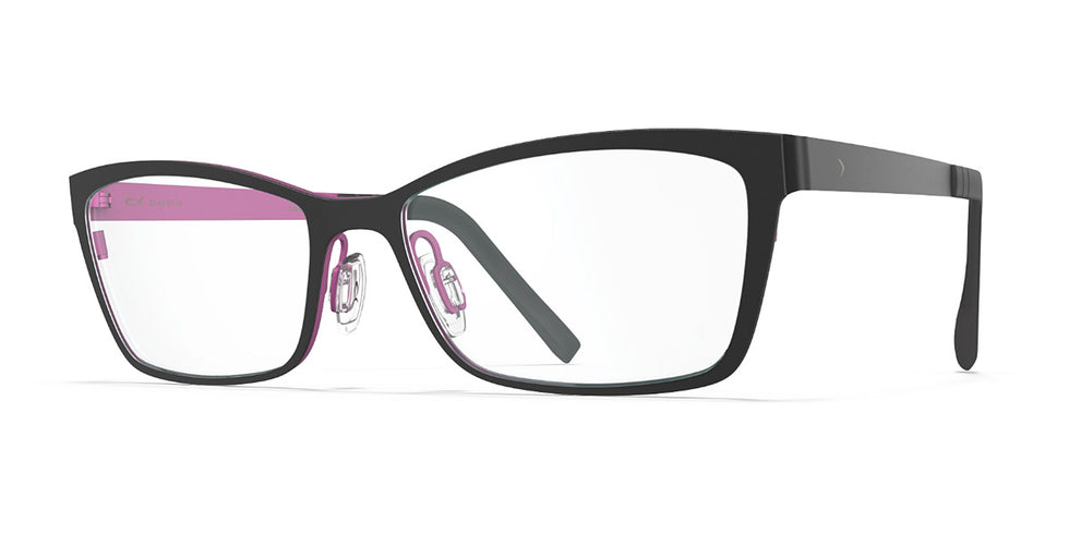 Blackfin® ANNA BAY BLF ANNA BAY 1597 53 - Matt Black/Deep Magenta Eyeglasses