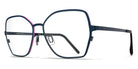 Blackfin® ANTIGUA BLF Antigua 1828 54 - Shadow Dark Blue/Deep Magenta Eyeglasses