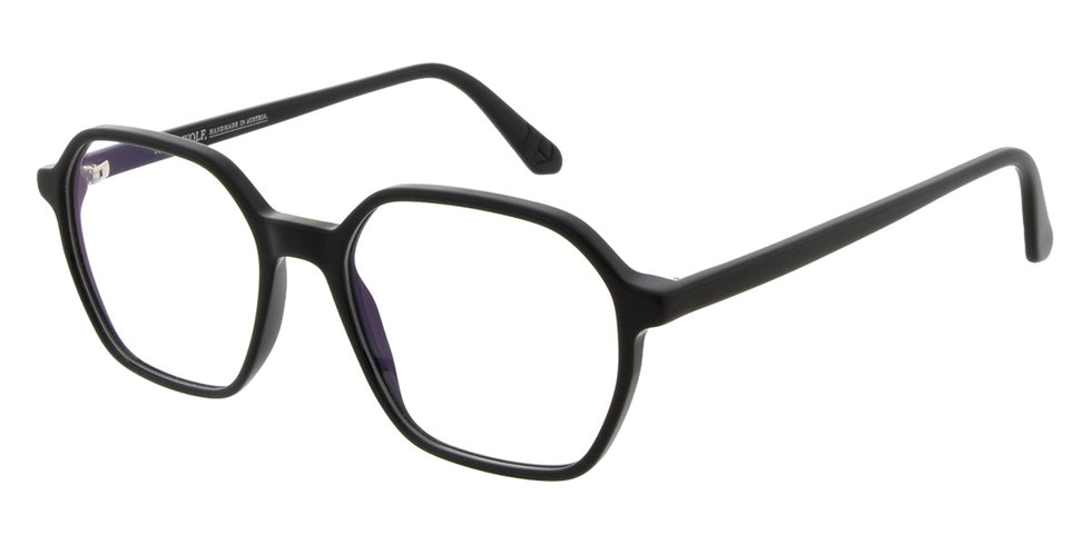 Andy Wolf® 4636 Eyeglasses ANW 4636 Taylor 001 52 - Black/Silver
