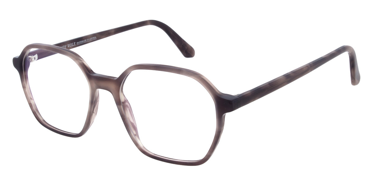 Andy Wolf® 4636 Eyeglasses ANW 4636 Taylor 107 52 - Violet/Silver