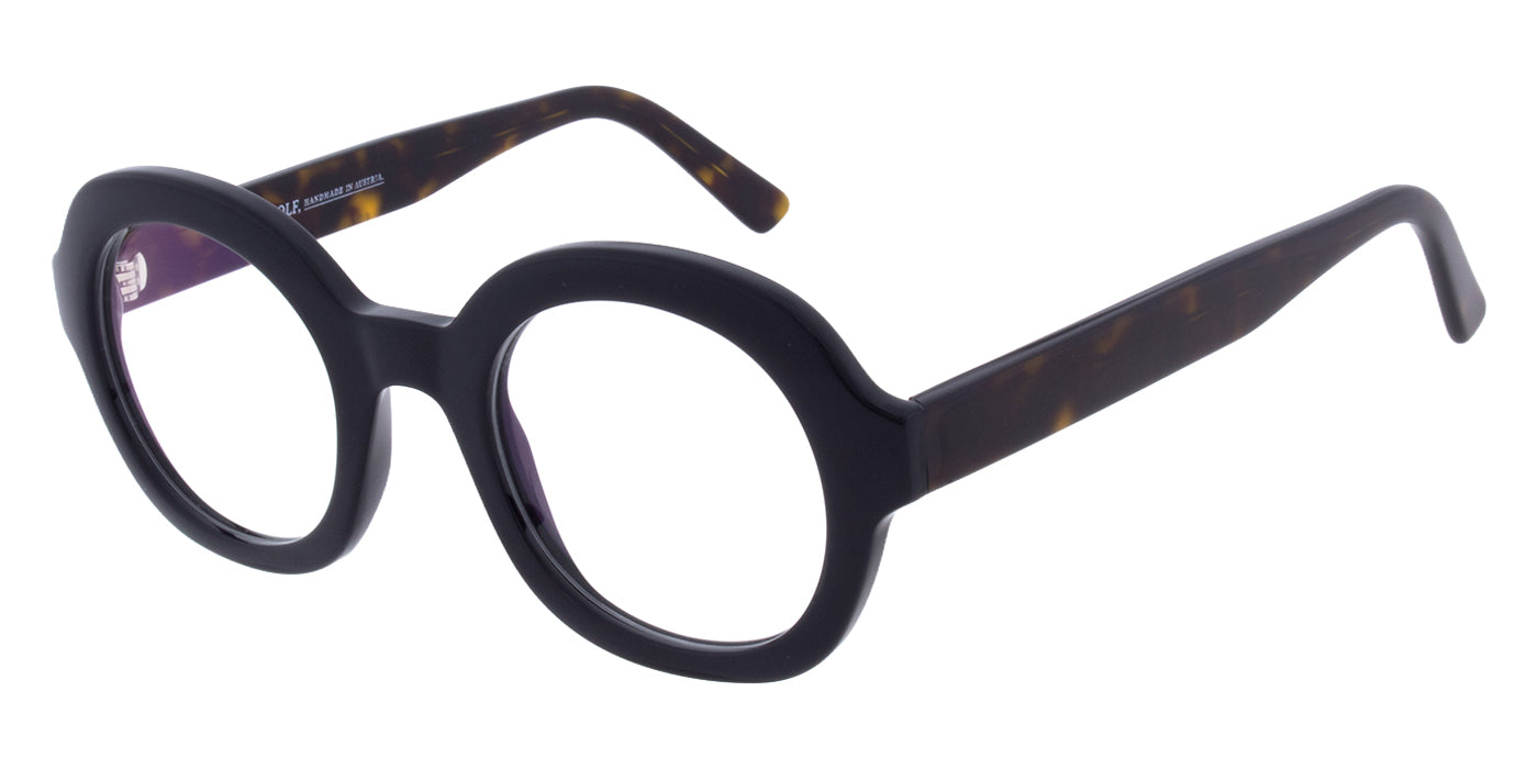 Andy Wolf® 4639 ANW 4639 01 47 - Black/Brown Eyeglasses