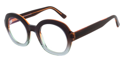 Andy Wolf® 4639 ANW 4639 03 47 - Brown/Green Eyeglasses