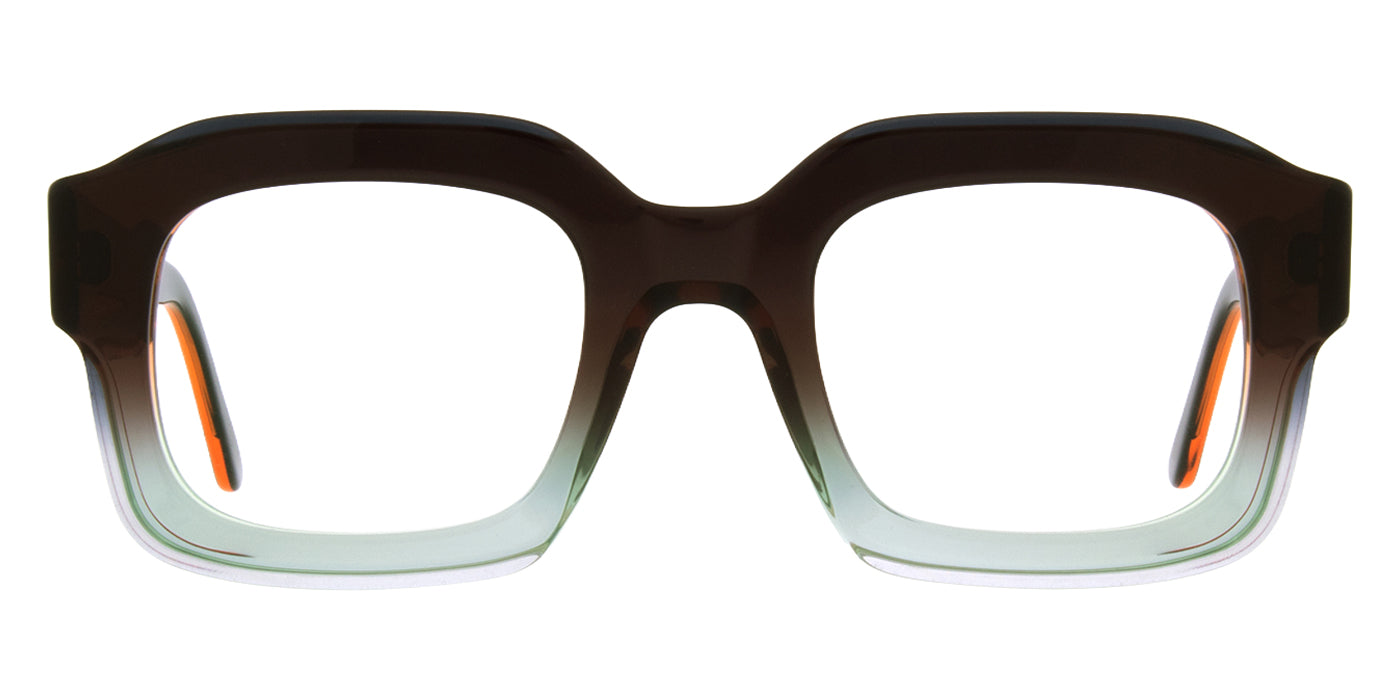 Andy Wolf® 4641 ANW 4641 04 50 - Brown/Orange Eyeglasses