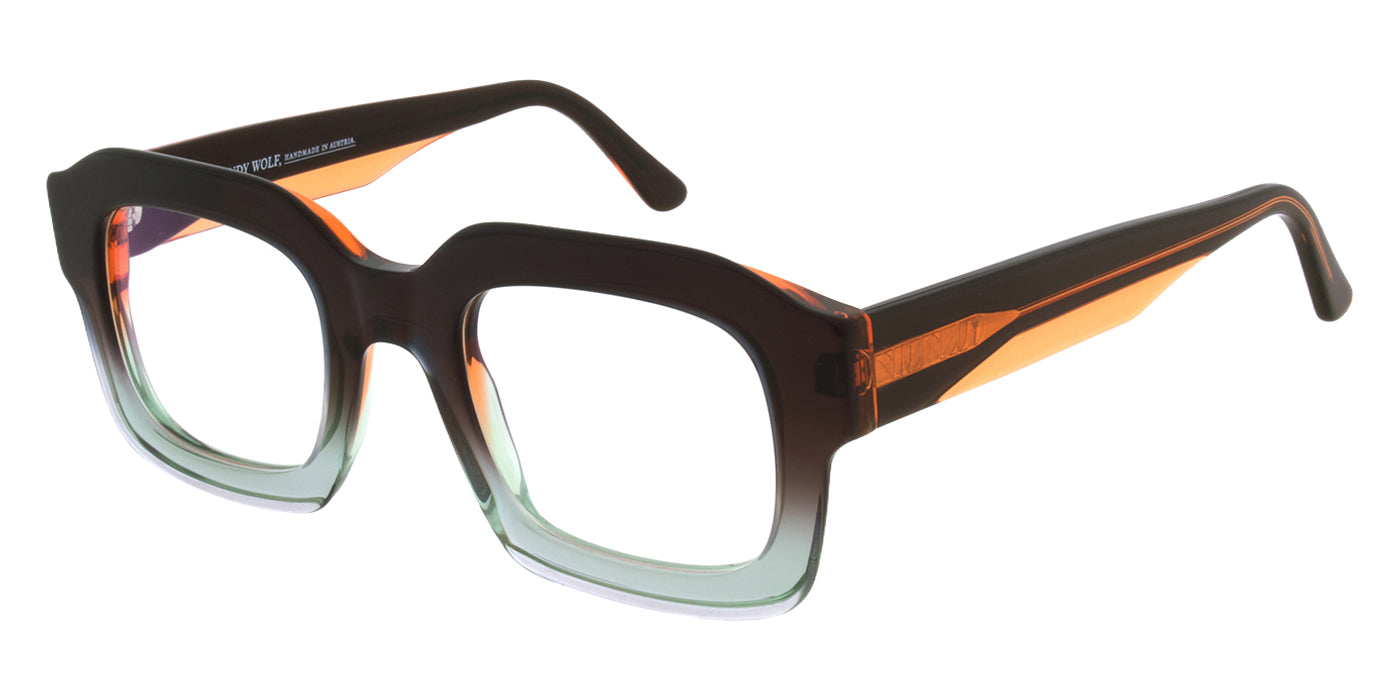 Andy Wolf® 4641 ANW 4641 04 50 - Brown/Orange Eyeglasses