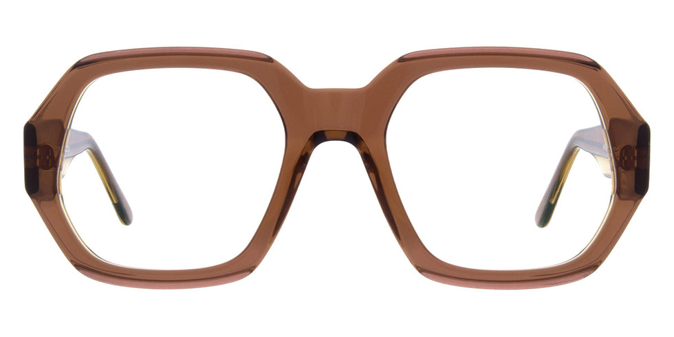 Andy Wolf® 4642 Eyeglasses ANW 4642 03 55 - Brown/Crystal