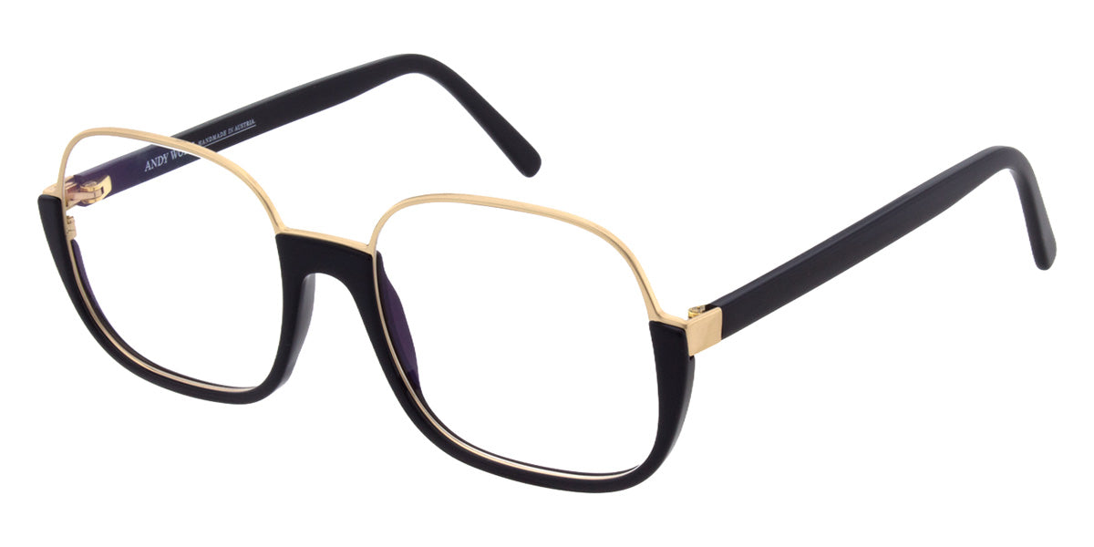 Andy Wolf® 4643 Eyeglasses ANW 4643 01 53 - Black/Gold
