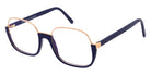 Andy Wolf® 4643 Eyeglasses ANW 4643 03 53 - Blue/Rosegold
