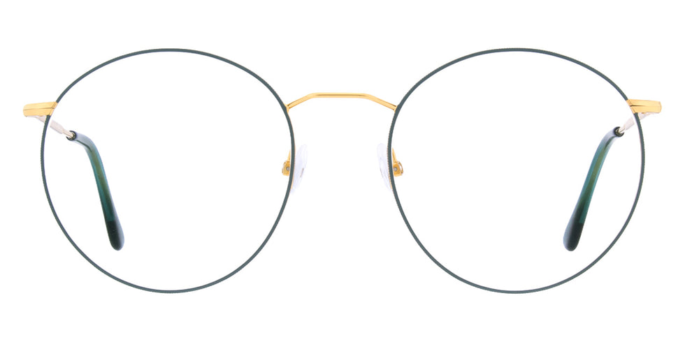 Andy Wolf® 4710 Lisa H. ANW 4710 Lisa H. 10 53 - Gold/Teal 10 Eyeglasses