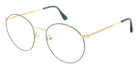 Andy Wolf® 4710 Lisa H. ANW 4710 Lisa H. 10 53 - Gold/Teal 10 Eyeglasses