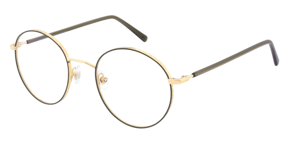 Andy Wolf® 4790 ANW 4790 11 51 - Green/Gold 11 Eyeglasses