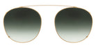 Andy Wolf® 4813 Clip ANW 4813 Clip 20 53 - Gold/Green Sunglasses