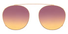 Andy Wolf® 4813 Clip ANW 4813 Clip 22 53 - Rosegold/Pink Sunglasses