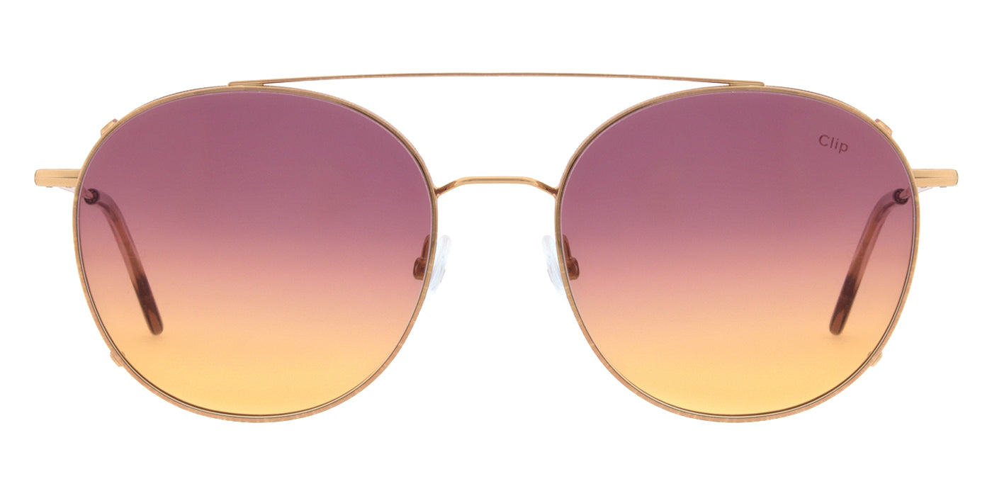 Andy Wolf® 4813 Clip ANW 4813 Clip 22 53 - Rosegold/Pink Sunglasses
