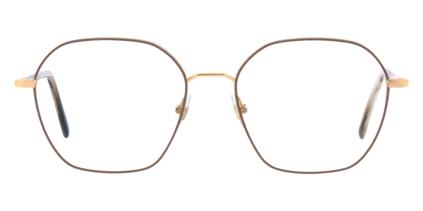 Andy Wolf® 4817 ANW 4817 06 52 - Beige/Rosegold Eyeglasses