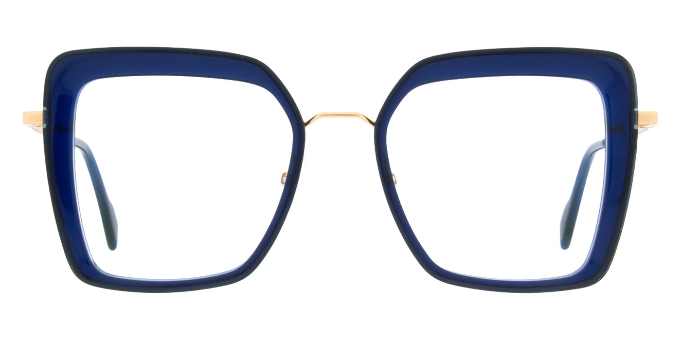 Andy Wolf® 4819 ANW 4819 07 51 - Blue/Rosegold Eyeglasses
