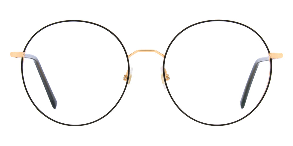 Andy Wolf® 4831 ANW 4831 02 56 - Rosegold/Black Eyeglasses