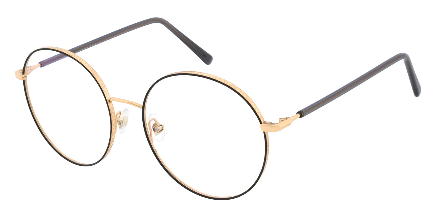 Andy Wolf® 4831 ANW 4831 02 56 - Rosegold/Black Eyeglasses