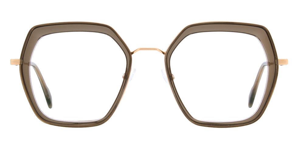 Andy Wolf® 4832 ANW 4832 02 50 - Beige/Rose Gold Eyeglasses