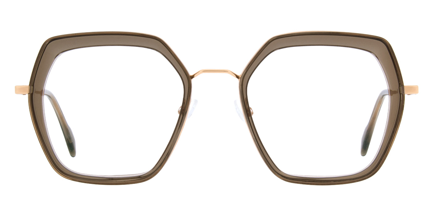 Andy Wolf® 4832 ANW 4832 02 50 - Beige/Rose Gold Eyeglasses