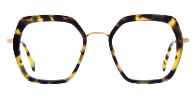 Andy Wolf® 4832 ANW 4832 03 50 - Brown/Gold Eyeglasses