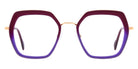 Andy Wolf® 4832 ANW 4832 04 50 - Red/Rosegold Eyeglasses