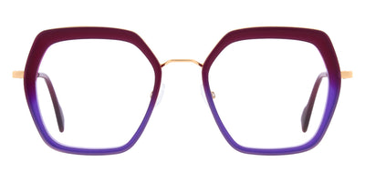 Andy Wolf® 4832 ANW 4832 04 50 - Red/Rosegold Eyeglasses