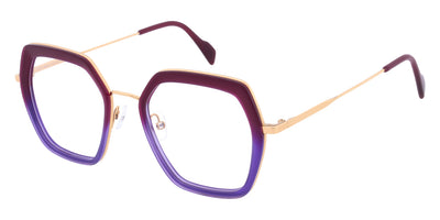 Andy Wolf® 4832 ANW 4832 04 50 - Red/Rosegold Eyeglasses