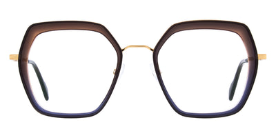 Andy Wolf® 4832 ANW 4832 05 50 - Blue/Gold Eyeglasses