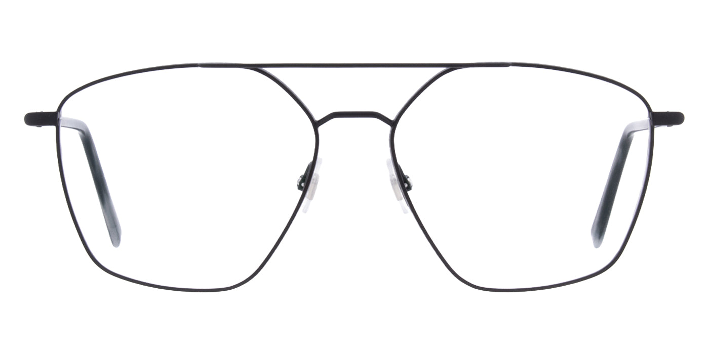 Andy Wolf® 4833 ANW 4833 01 55 - Black Eyeglasses