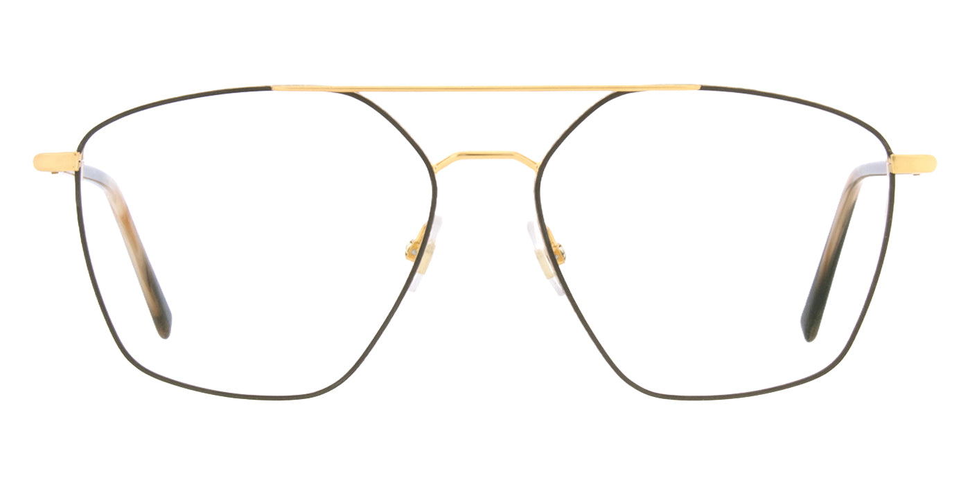 Andy Wolf® 4833 ANW 4833 02 55 - Gold/Grey Eyeglasses