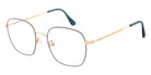 Andy Wolf® 4834 ANW 4834 03 48 - Gold/Teal Eyeglasses