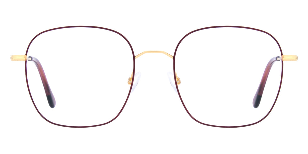 Andy Wolf® 4834 ANW 4834 04 48 - Gold/Red Eyeglasses